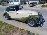 1965 Morgan Plus 4 4 Cream green Karl Burger
